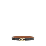 Ferragamo Brown Calf Leather Bos Taurus Regular Belt