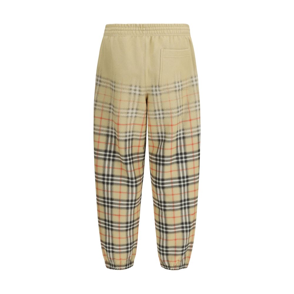 Burberry Beige Cotton Joggers (Workout Pants)