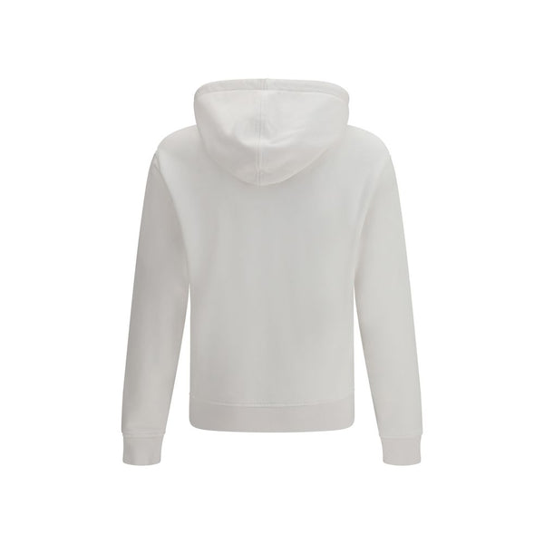 Ami Paris White Cotton Sweatshirt