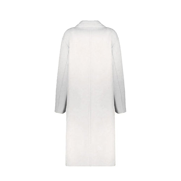 Herno White Wool Coat