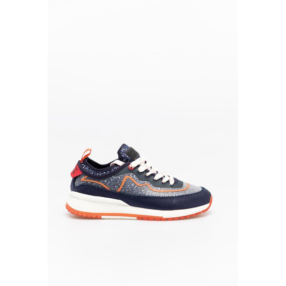 Scotch & Soda Navy Blue Nylon Athletic Sneakers