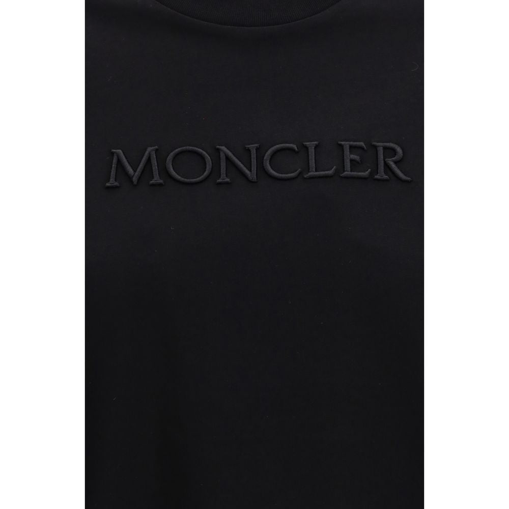 Moncler Black Cotton T-Shirt