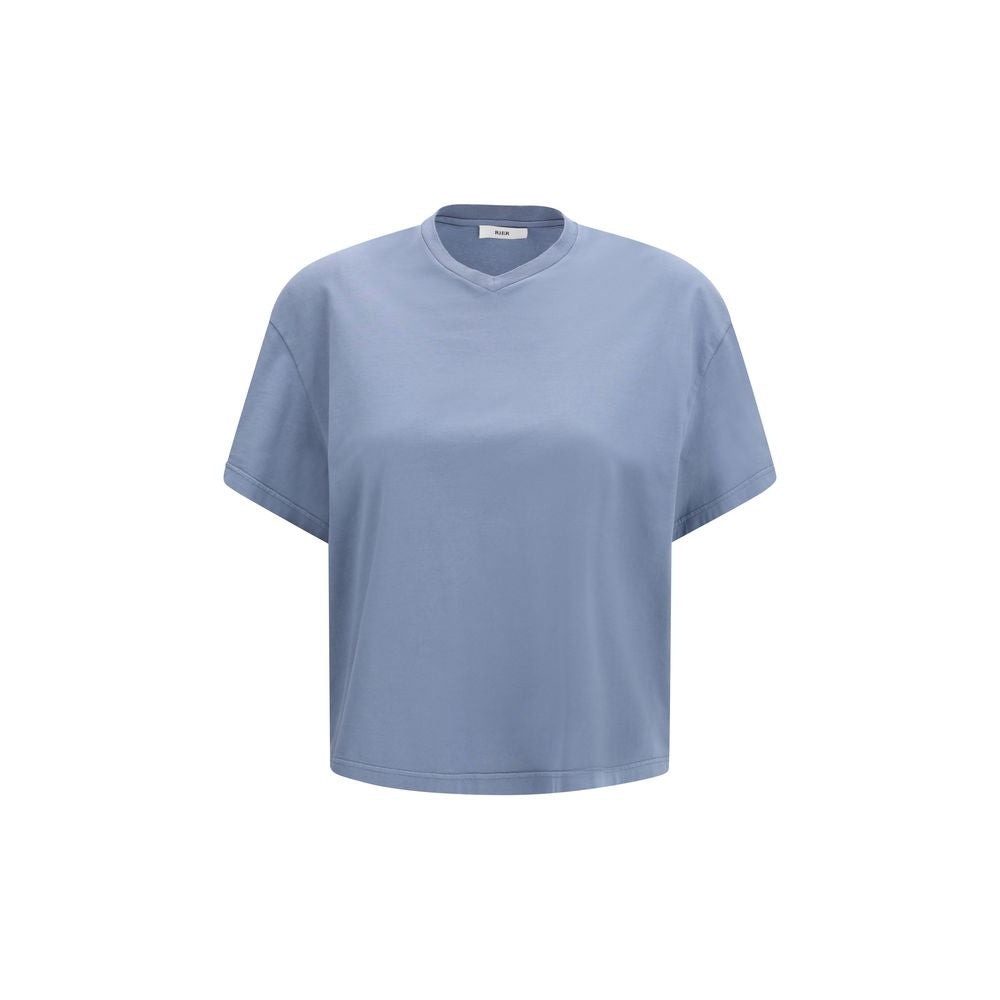 RIER Blue Cotton T-Shirt