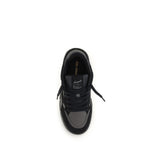 Axel Arigato Black Calf Leather Bos Taurus Athletic Sneakers