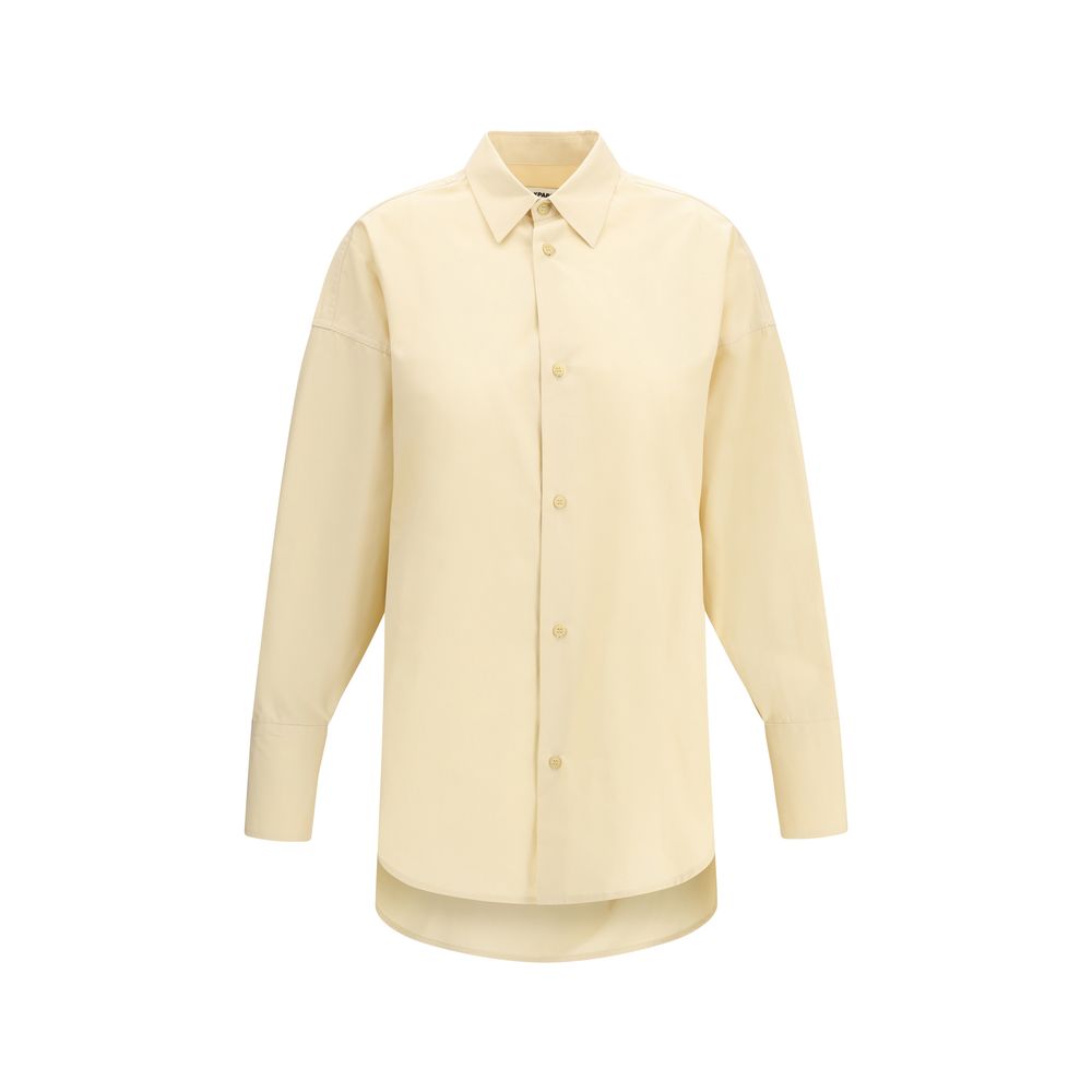 Darkpark Beige Cotton Dress Shirt