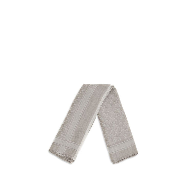 Max Mara Beige Wool Scarf
