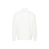 Autry White Nylon Sweatshirt