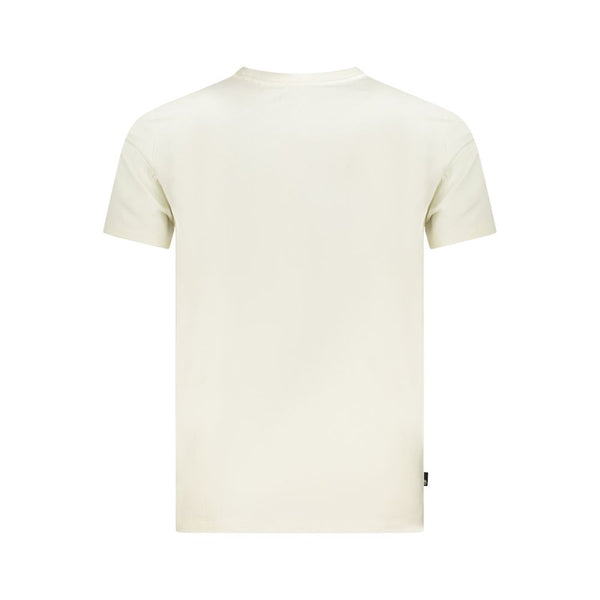 Timberland Beige Cotton Men T-Shirt