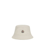 Moncler White Polyester Bucket Hat
