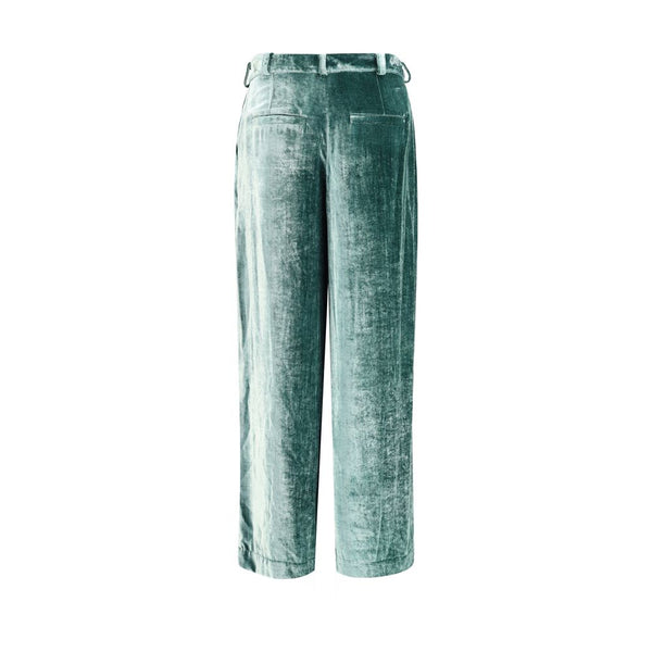 Kristina Ti Bicolor Cotton Casual Pants
