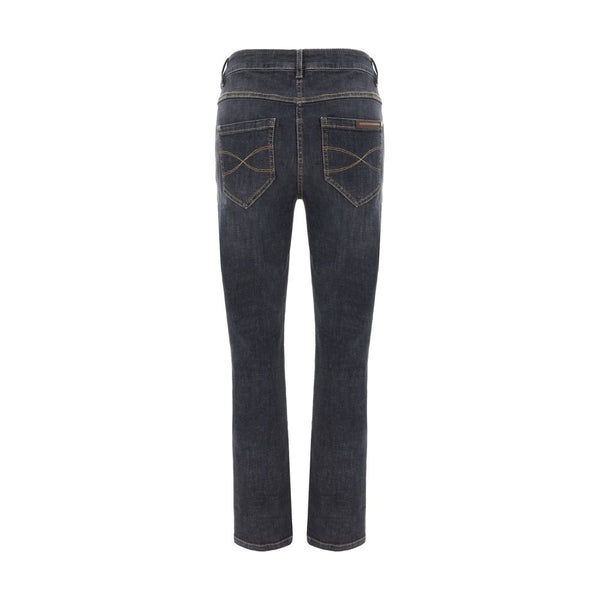 Brunello Cucinelli Black Cotton Skinny Jeans