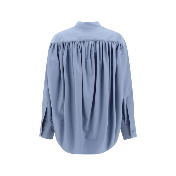 SA SU PHI Blue Cotton Shirt