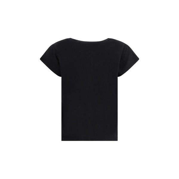 James Perse Black Cotton T-Shirt