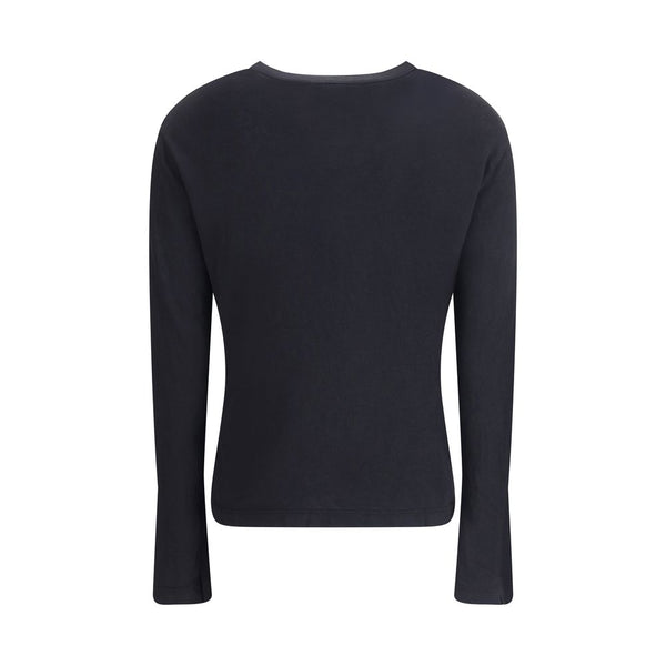 James Perse Black Cotton Sweatshirt
