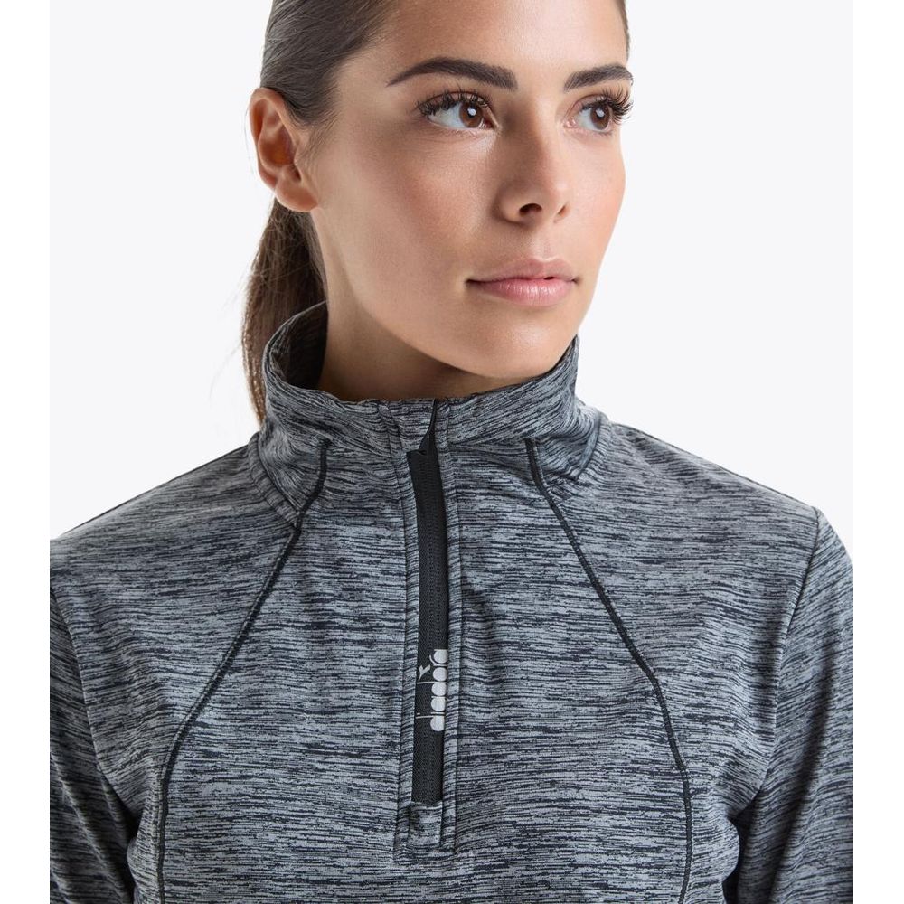 Diadora Black Polyester Sweatshirt