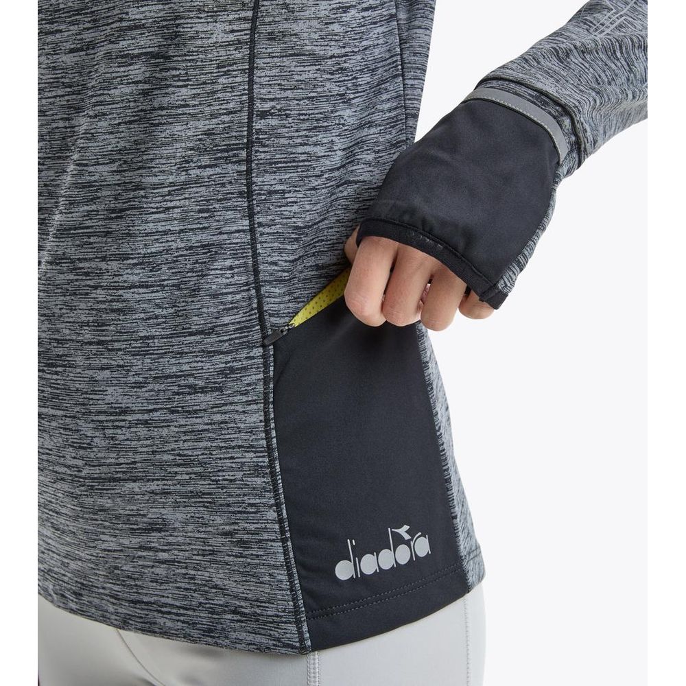 Diadora Black Polyester Sweatshirt