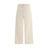 Valentino Garavani Beige Cotton Casual Pants
