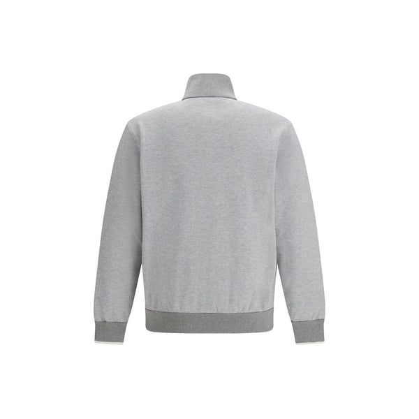 Brioni Gray Cotton Sweatshirt