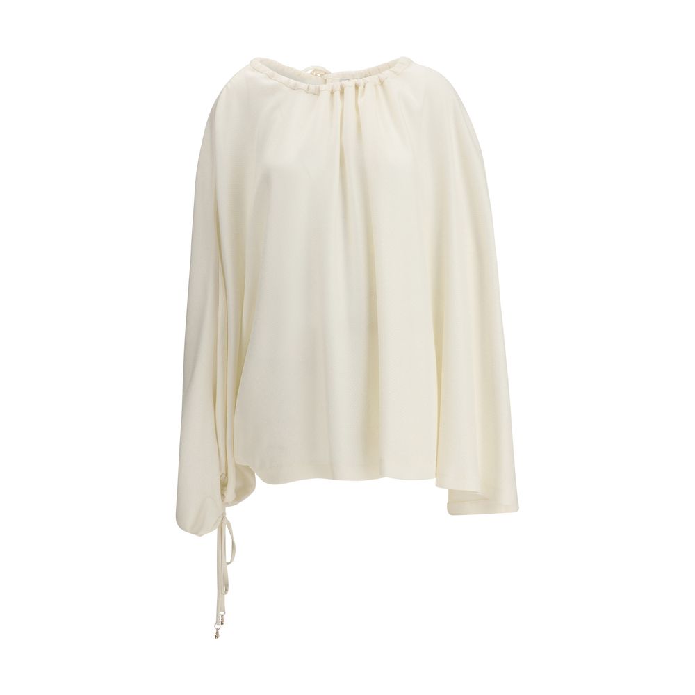 Gabriela Hearst Beige Wool Top