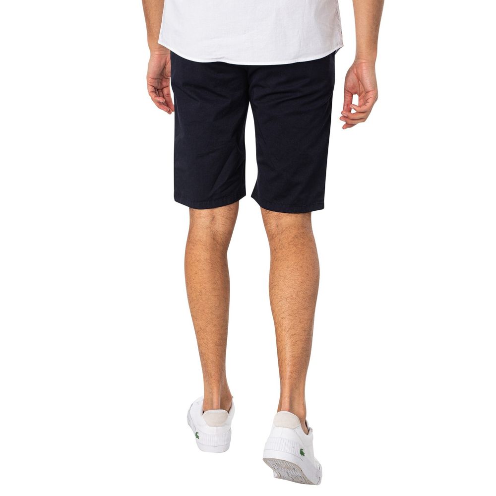 Lyle & Scott Blue Cotton Bermuda Shorts