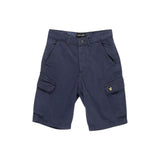 Lyle & Scott Blue Cotton Bermuda Shorts