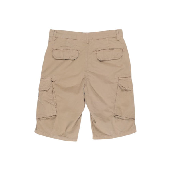 Lyle & Scott Beige Cotton Bermuda Shorts