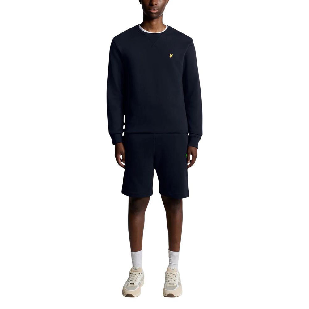 Lyle & Scott Blue Cotton Sweatshirt