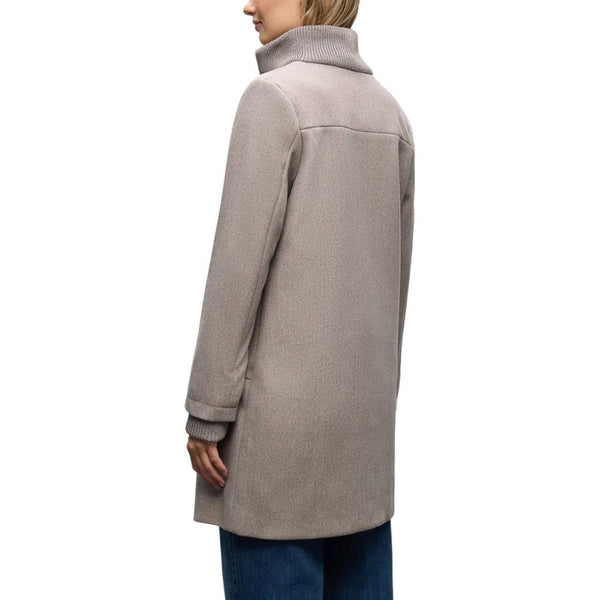 Street One Gray Polyester Coat
