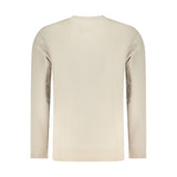 Hugo Boss Beige Cotton Men Sweatshirt