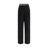 Max Mara Black Triacetate Dress Pants