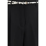 Max Mara Black Triacetate Dress Pants