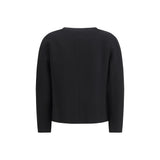 Max Mara Black Triacetate Coat