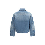 Jacquemus Blue Polyamide Denim Jacket