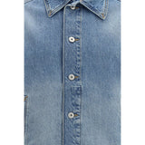 Jacquemus Blue Polyamide Denim Jacket