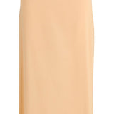 Kristina Ti Orange Silk Long Skirt