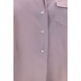 Maison Margiela Purple Silk Shirt
