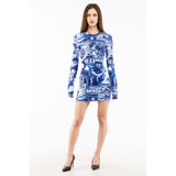 Moschino Multicolor Cotton Casual Dress