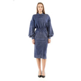 Moschino Multicolor Cotton Casual Dress