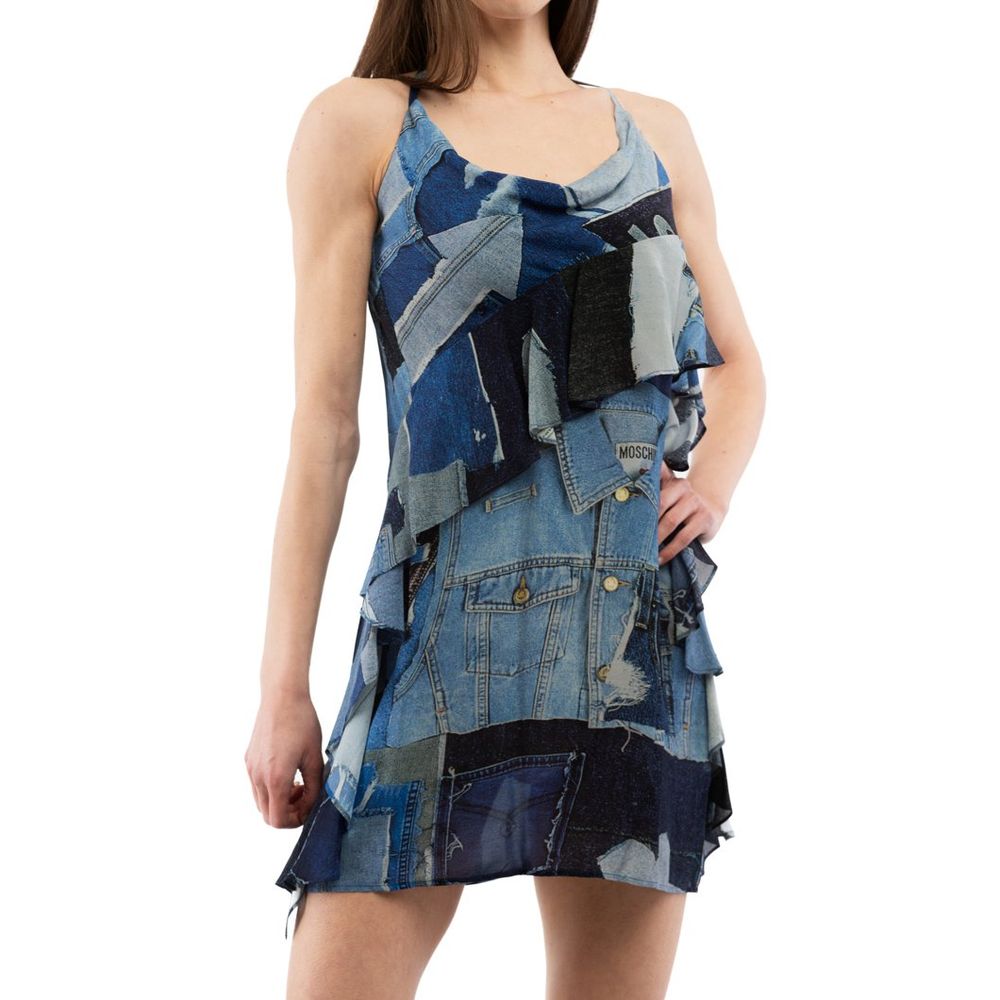 Moschino Multicolor Viscose Casual Dress