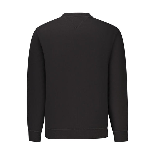 Tommy Hilfiger Black Cotton Men's Sweatshirt
