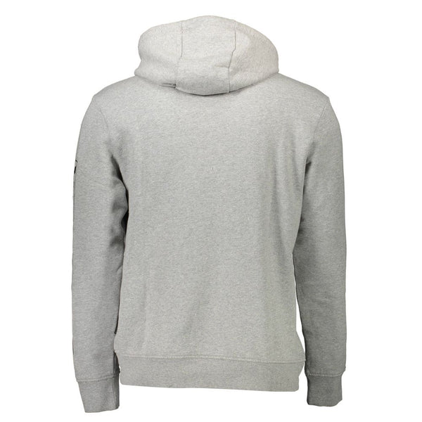 Napapijri Gray Cotton Men Sweater
