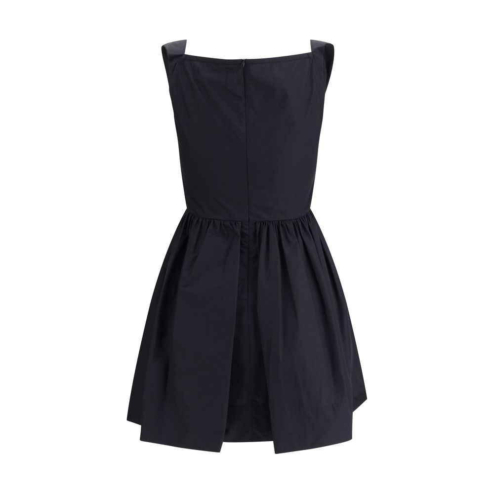 Vivienne Westwood Black Cotton Casual Dress
