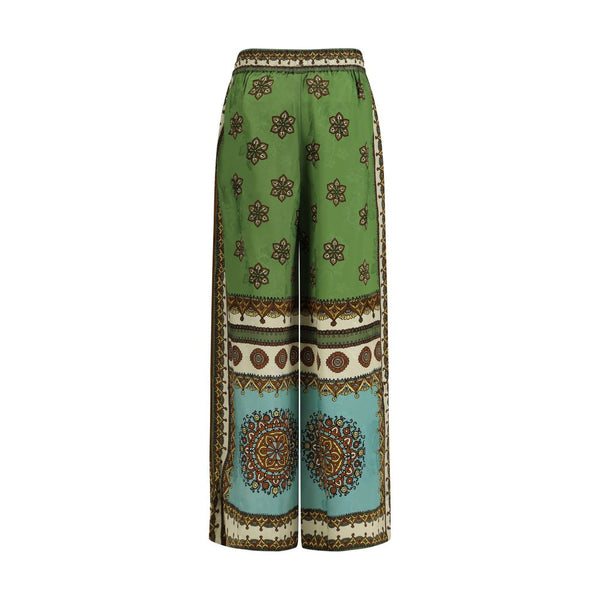 Alemais Multicolor Viscose Casual Pants