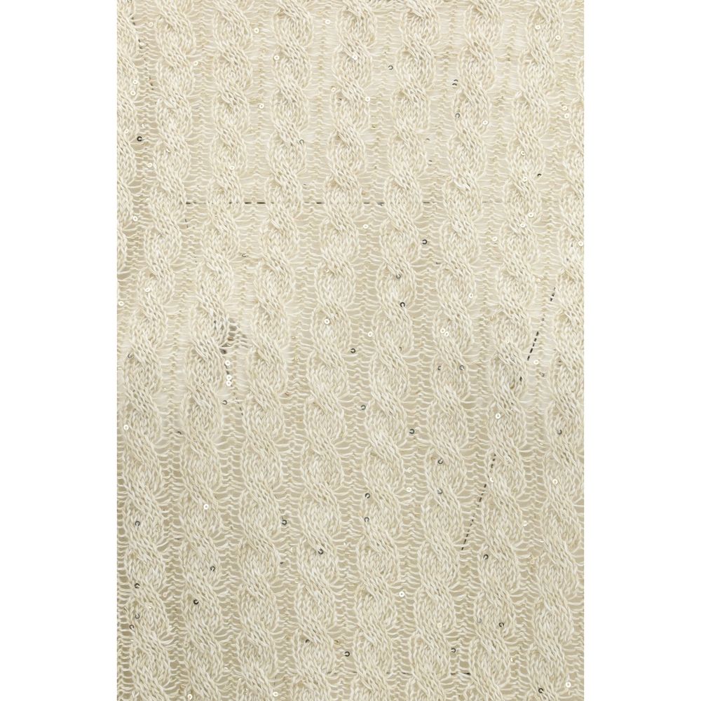 Brunello Cucinelli Beige Linen Sweatshirt