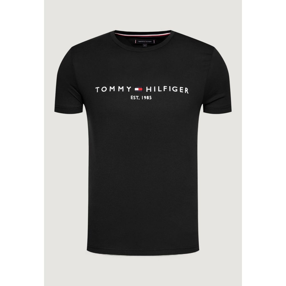 Tommy Hilfiger Black Cotton T-Shirt