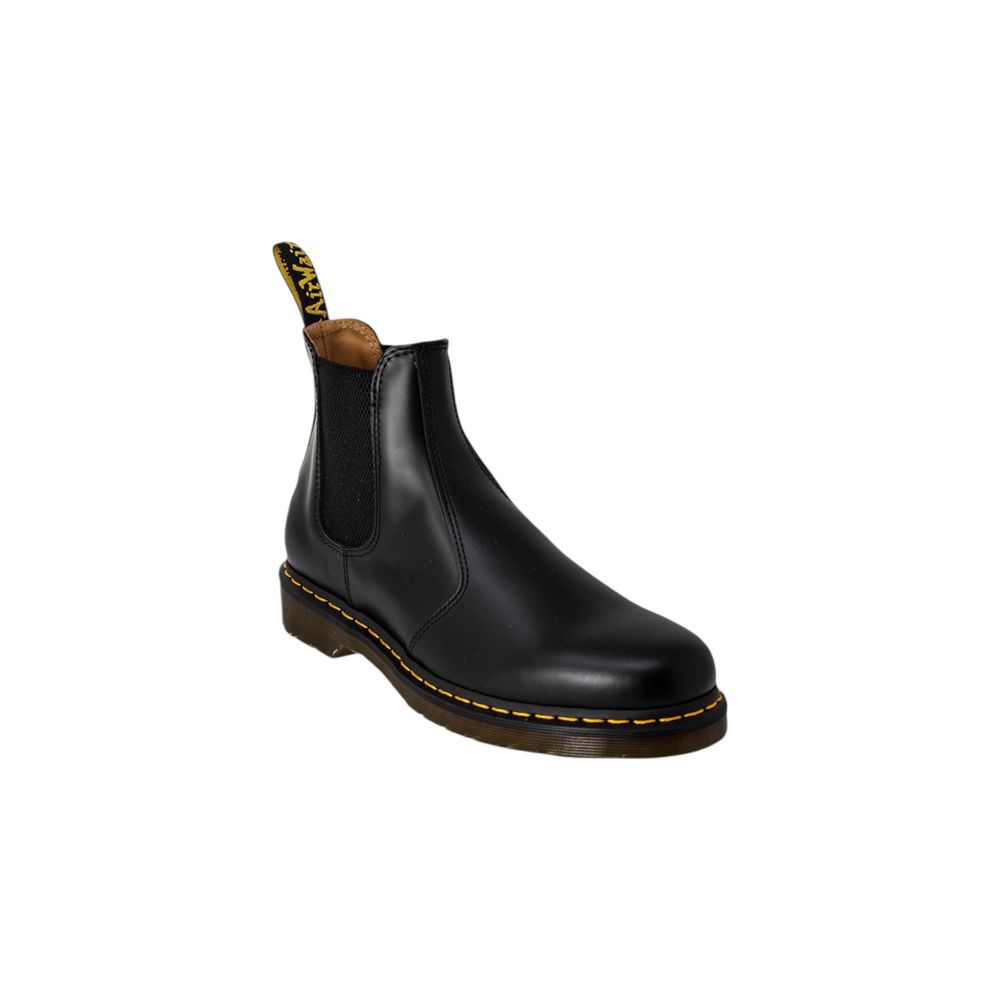 Dr. Martens Black Polyester Chelsea Boots