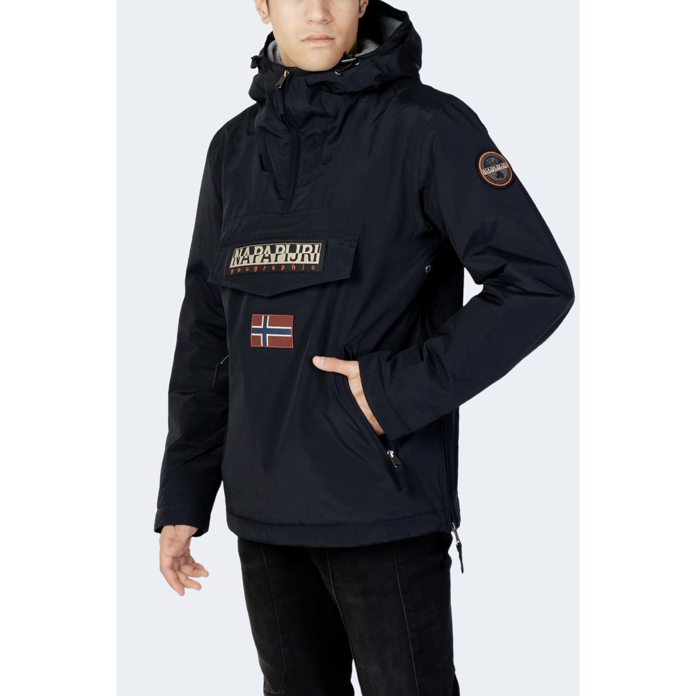 Napapijri Black Polyester Parka