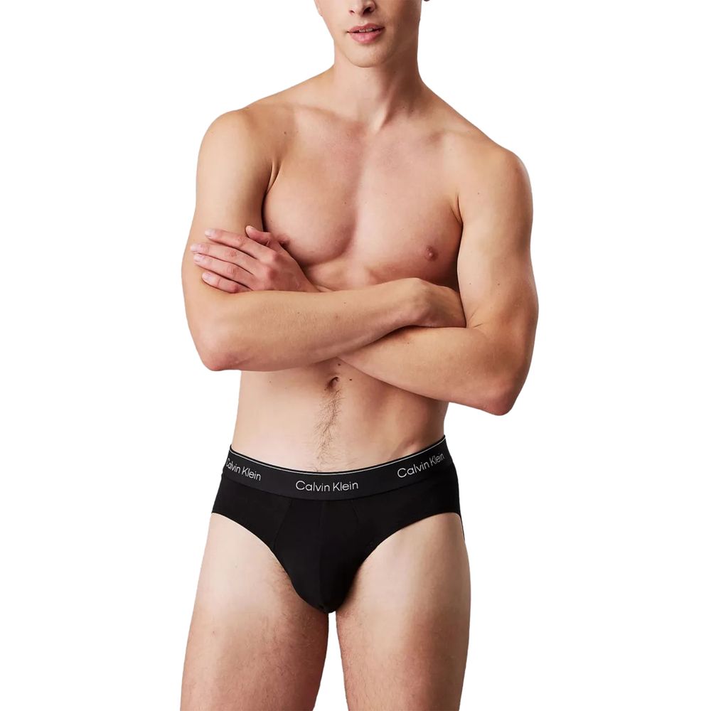 Calvin Klein Underwear Black Cotton Briefs