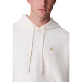Calvin Klein Jeans Beige Cotton Hoodie