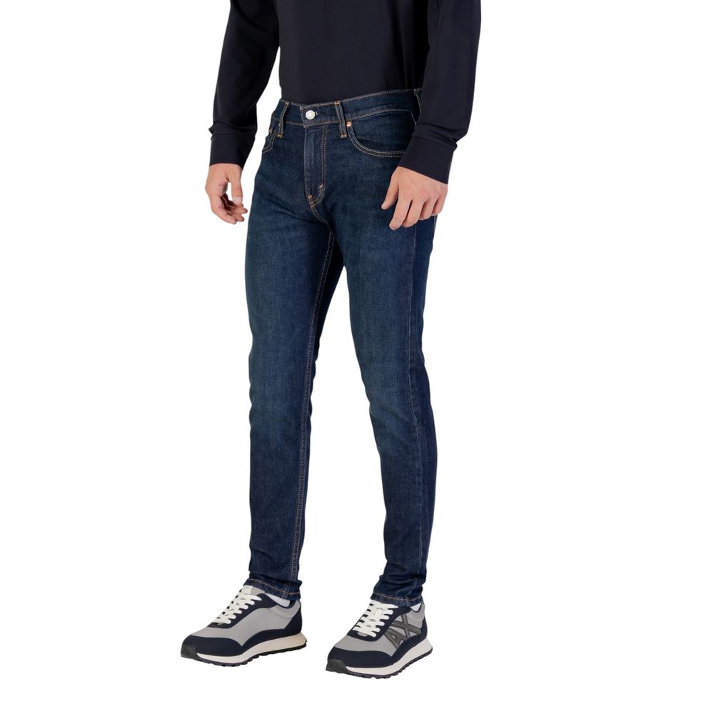 Levi's Blue Cotton Slim Fit Jeans